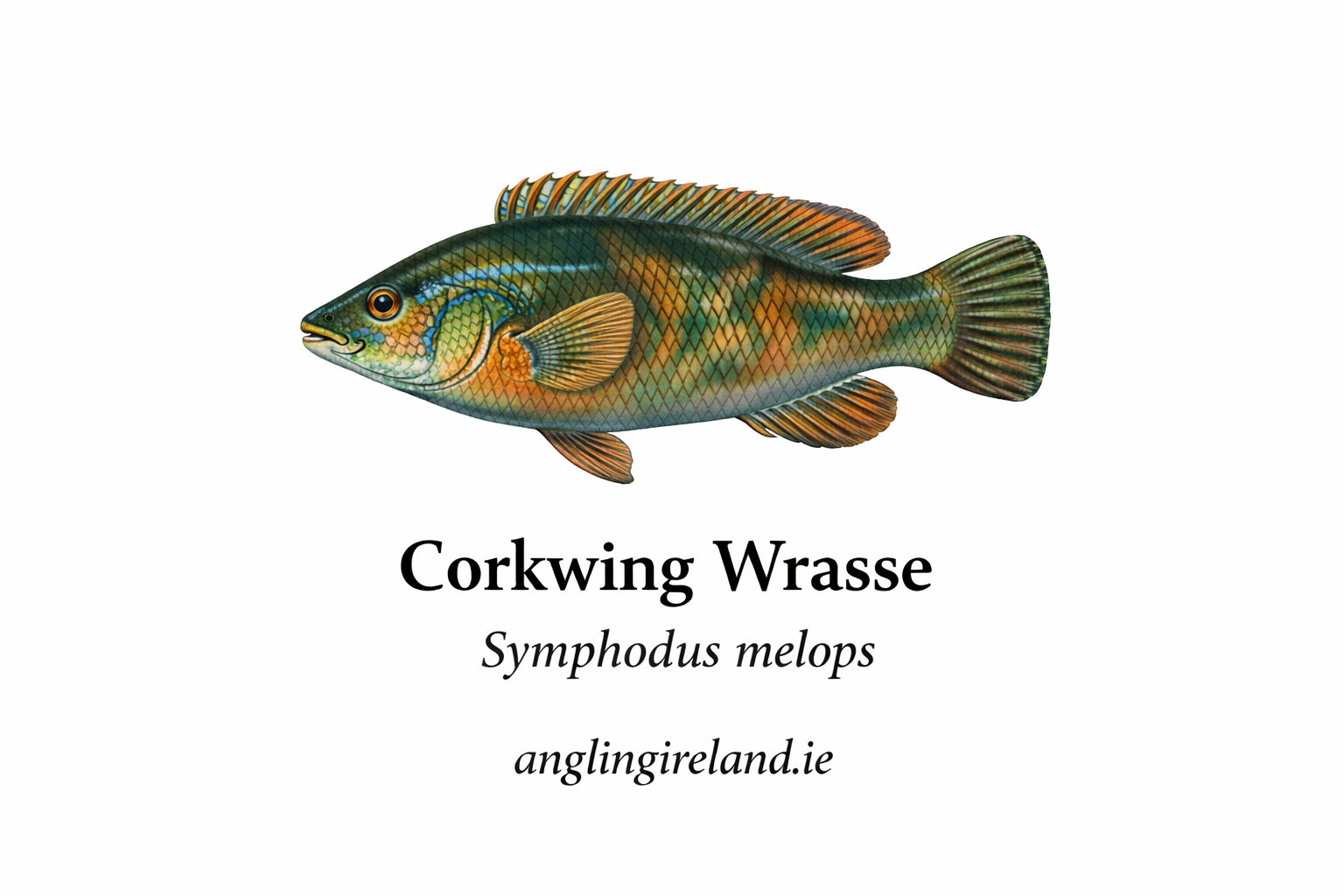 Corkwing Wrasse - Irish Sea Fish Species