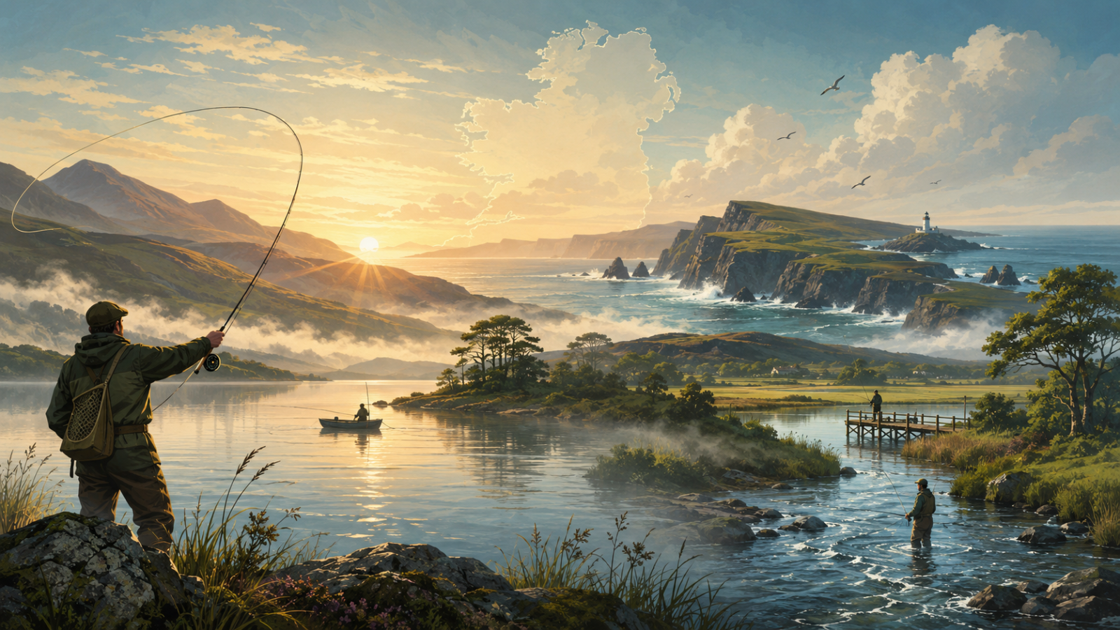Casting Lines: The Best Fishing Spots in Ireland County by County
